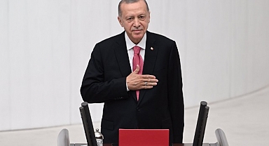 Cumhurbaşkanı Erdoğan yeni dönemi için yemin etti!