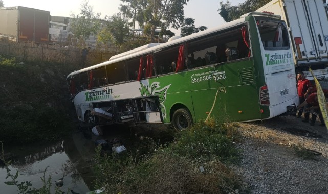 Facia gibi kaza 1 ölü, 28 yaralı