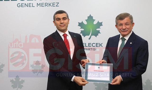 Gelecek Partisi Urfa İl Başkanlığına taze kan!