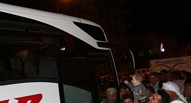 Hacı adayları kutsal topraklara uğurlandı