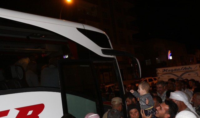 Hacı adayları kutsal topraklara uğurlandı