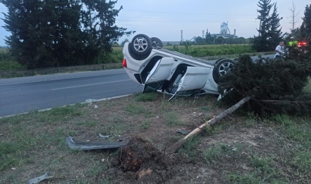 Mersin'de iki feci kazada: 1 ölü, 2 yaralı