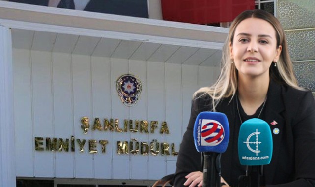 İYİ Parti Urfa İl Başkan Yardımcısı polis memuruna tepkili!