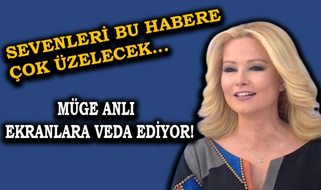 Müge Anlı'dan kötü haber! Ekranlara veda ediyor