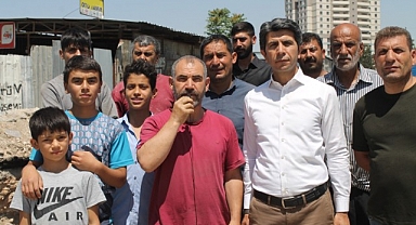 Özaslan Urfa'nın sorunlarını gündeme taşımaya devam ediyor!