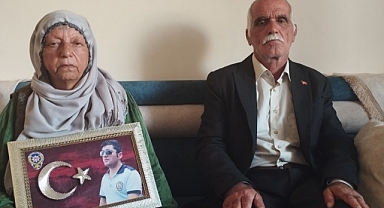 Şehit babasının buruk Babalar Günü