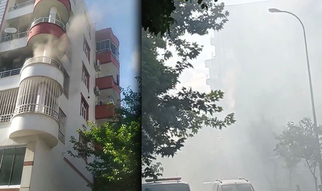 Siverek'te bir dairede yangın çıktı!