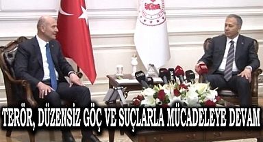 Soylu, görevi Yerlikaya'ya devretti