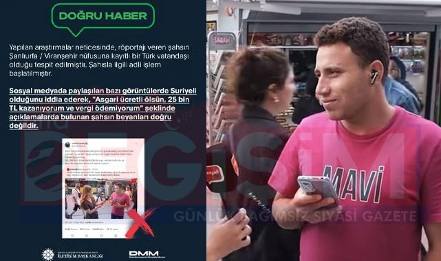 Suriyeliyim dedi Urfalı çıktı!