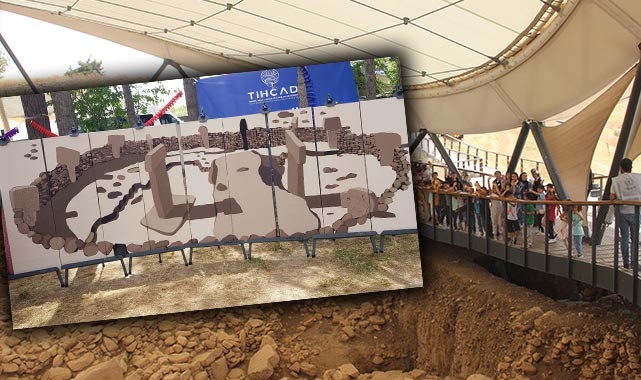 Tarihin sıfır noktasında çöpten tablo yaptılar