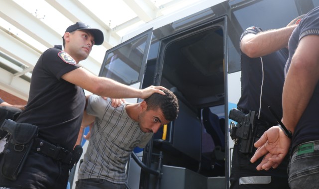 '515 çetesi' üyeleri adliyeye sevk edildi
