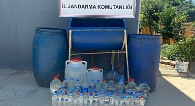 Bin 50 litre sahte içki ele geçirildi