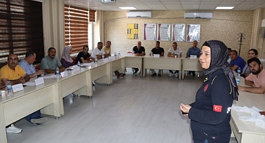 Büyükşehir personeline ilk yardım eğitimi