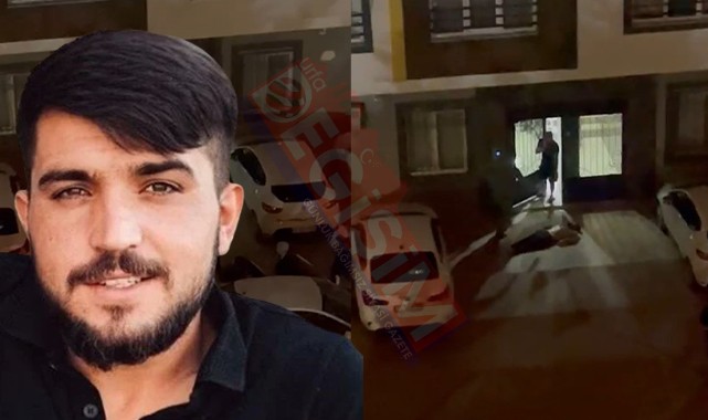 Eşi tarafından öldürülen gencin görüntüleri ortaya çıktı!