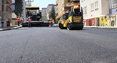 Haliliye’de yollara sıcak asfalt döküldü