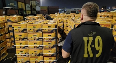 Limanda 11 kilogram kokain ele geçirildi