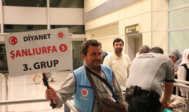 Şanlıurfa’da ilk hac kafilesi yurda döndü