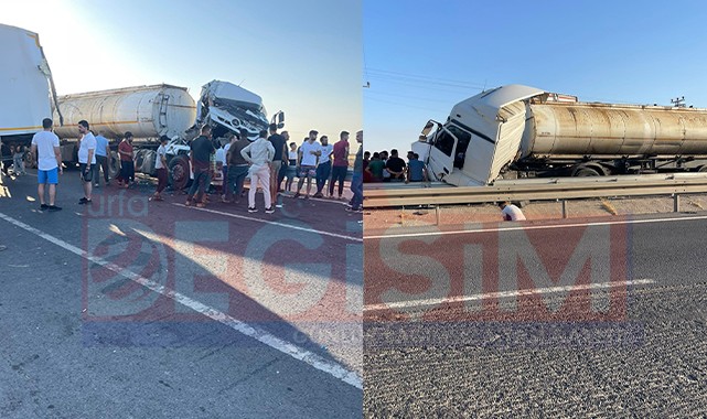 Şanlıurfa'da kaza sürücüler yaralandı!