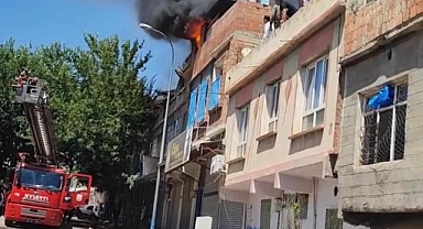 Şanlıurfa'da korkutan yangın