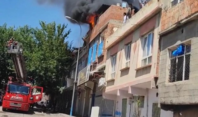 Şanlıurfa'da korkutan yangın