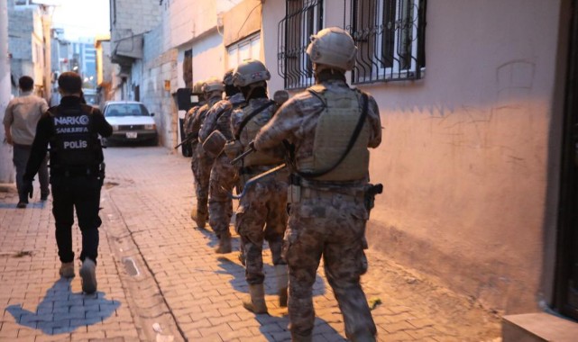 Şanlıurfa’da narkotik çalışmalarda bin 897 kişi yakalandı