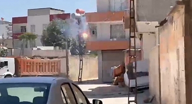 Suruç'ta elektrik kabloları kısa devre yaptı!