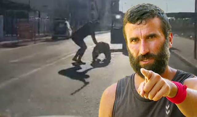 Survivor Hikmet, başcazgırı sokak ortasında sopayla darp etti