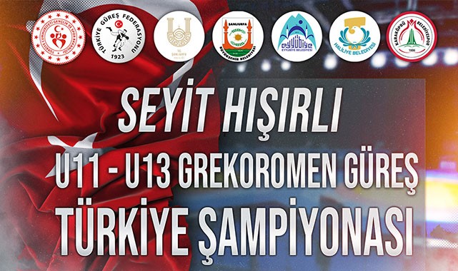 U11 – U13 Greko – Romen Güreş Türkiye Şampiyonası Şanlıurfa’da Yapılacak