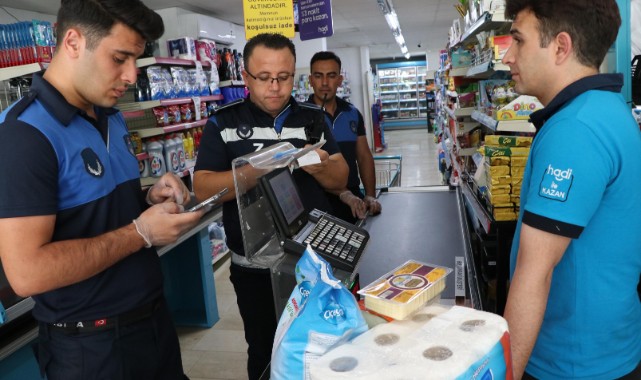 Zabıta ekiplerinin denetimleri sürüyor