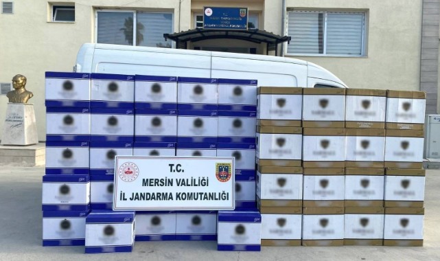 2 milyon adet kaçak makaron ele geçirildi