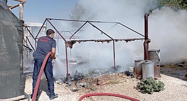 Adıyaman’da çadırlar küle döndü
