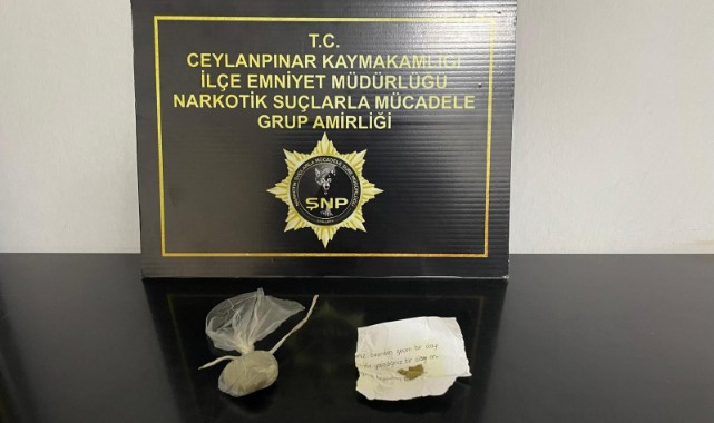 Ceylanpınar'da uyuşturucu operasyonu! 2 gözaltı