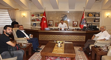 Değişim Gazetesinden, Emniyet Müdürü Bildirici'ye ziyaret