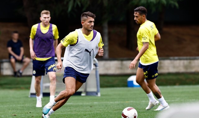 Fenerbahçe’de Cengiz ve Fred takımla antrenmanlara çıktı