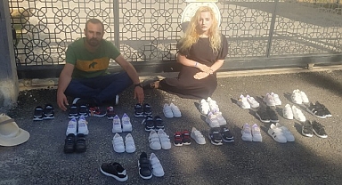 Gizem Çetiner’den anlamlı nöbet!