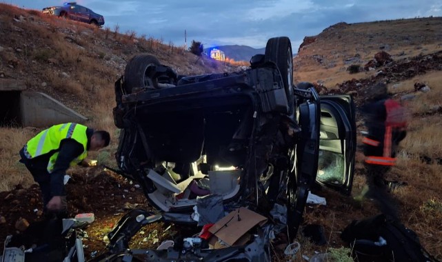 Kontrolden çıkan otomobil şarampole uçtu: 1 yaralı