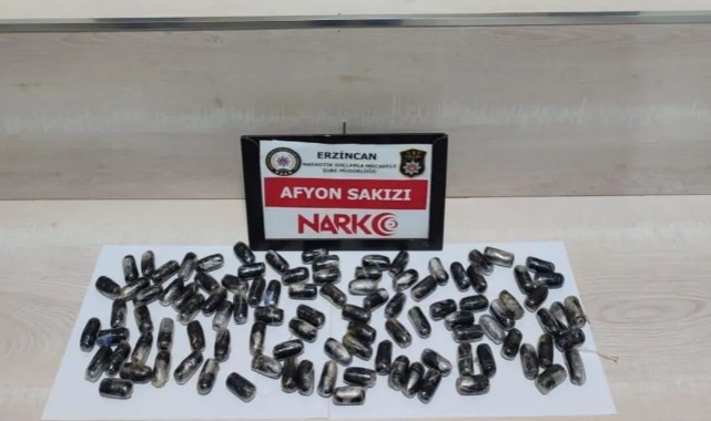 Midesinde Afyon sakızı taşıyan İran uyruklu tutuklandı