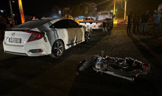 Şanlıurfa'da motosiklet ile otomobil çarpıştı! Yaralılar var