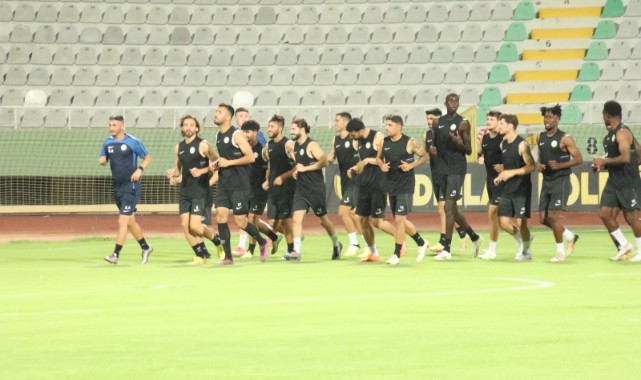 Şanlıurfaspor  Altay maçı için çalışmaları sıklaştırdı