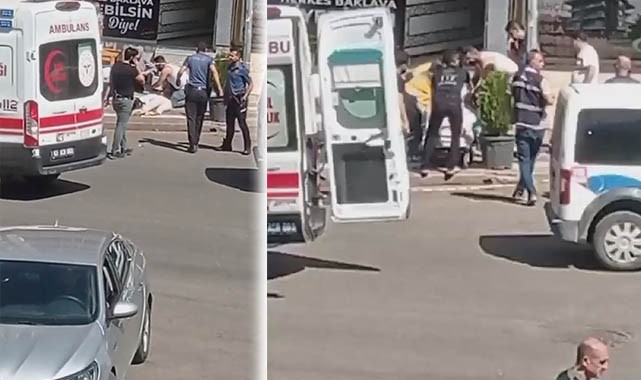 Siverek'te bir kişi sokak ortasında eşini vurdu!