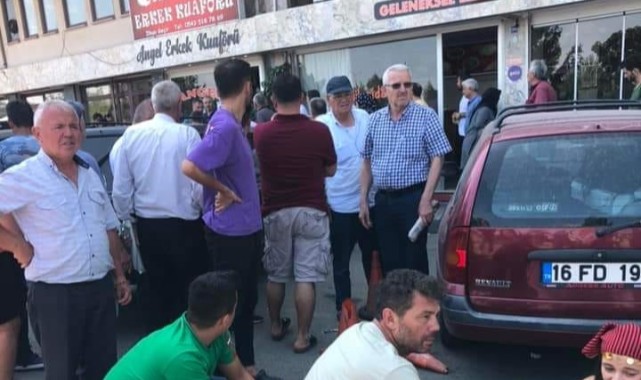 Sokak ortasında silahlı kavga: 2 yaralı