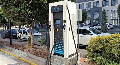 ŞUTSO'da elektrikli otomobil şarj istasyonu kuruldu