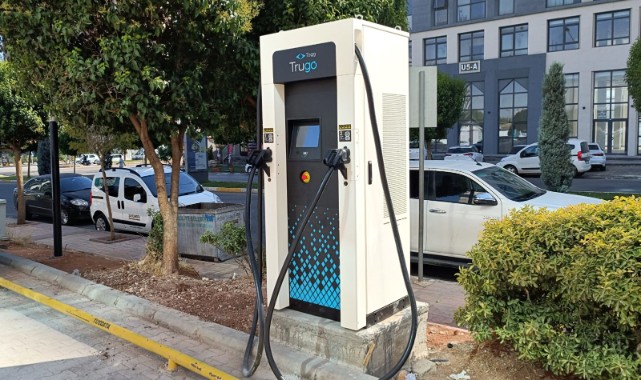 ŞUTSO'da elektrikli otomobil şarj istasyonu kuruldu