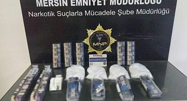 Tırda 3 kiloya yakın metamfetamin ele geçirildi