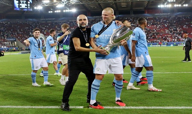 UEFA Süper Kupa'nın sahibi Manchester City