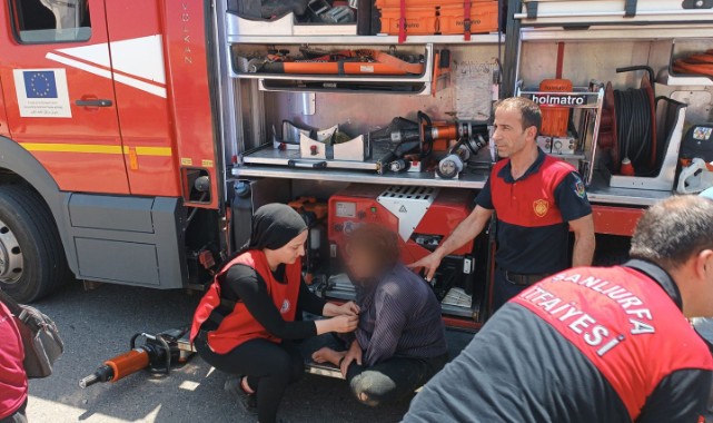 Urfa'da sulama kanalına düşen kadın kurtarıldı