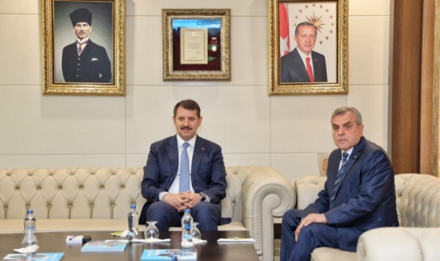 Vali Ayhan'dan Başkan Beyazgül'e ziyaret
