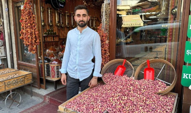 Yeşil altın fıstık tezgahlara indi!
