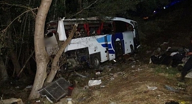 Yozgat’ta otobüs kazası! 12 kişi hayatını kaybetti