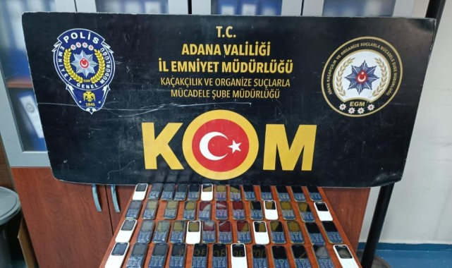 Adana’da kaçakçılık operasyonu